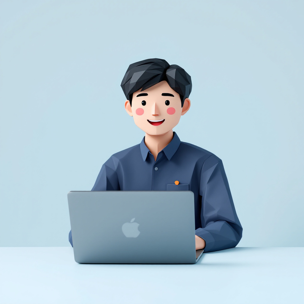 BaaS・組込金融PMのキャラクターイラスト